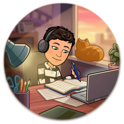 Bitmoji Studying